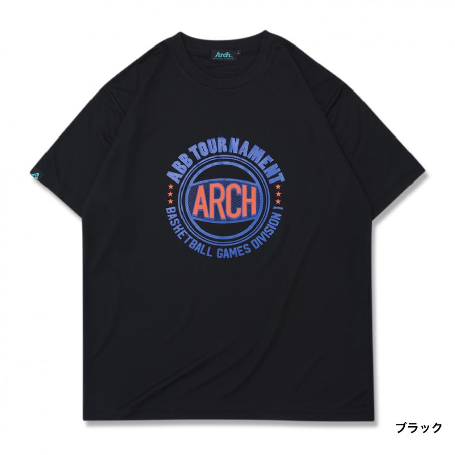 アーチ メンズ レディス バスケットボール 半袖Tシャツ tournament tee