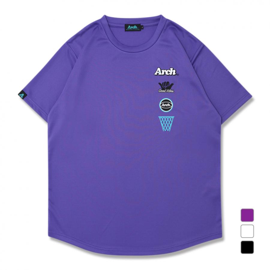 アーチ メンズ レディス バスケットボール 半袖Tシャツ icon tee DRY