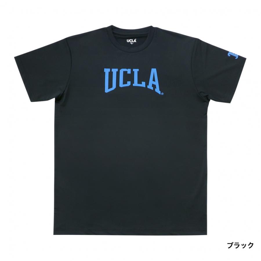 ファインプラス メンズ レディス バスケットボール 半袖Tシャツ UCLA 冷感アーチロゴTシャツ 24SSAPUL03 ユーシーエルエー FINE PLUS｜alpen-group｜02