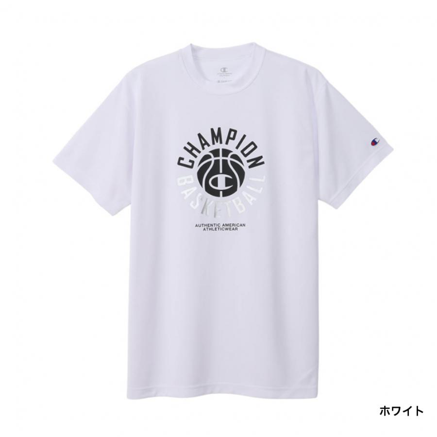 チャンピオン メンズ レディス バスケットボール 半袖Tシャツ ショートスリーブTシャツ C3-ZB313 Champion｜alpen-group｜02