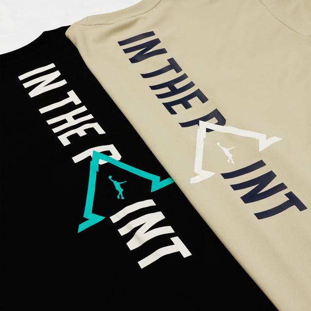 インザペイント メンズ レディス バスケットボール 半袖Tシャツ