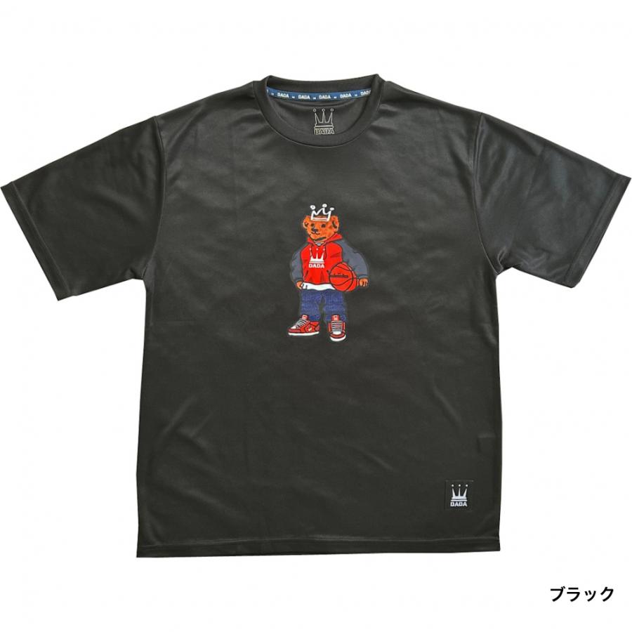 DADA メンズ レディス バスケットボール 半袖Tシャツ BEAR TEE