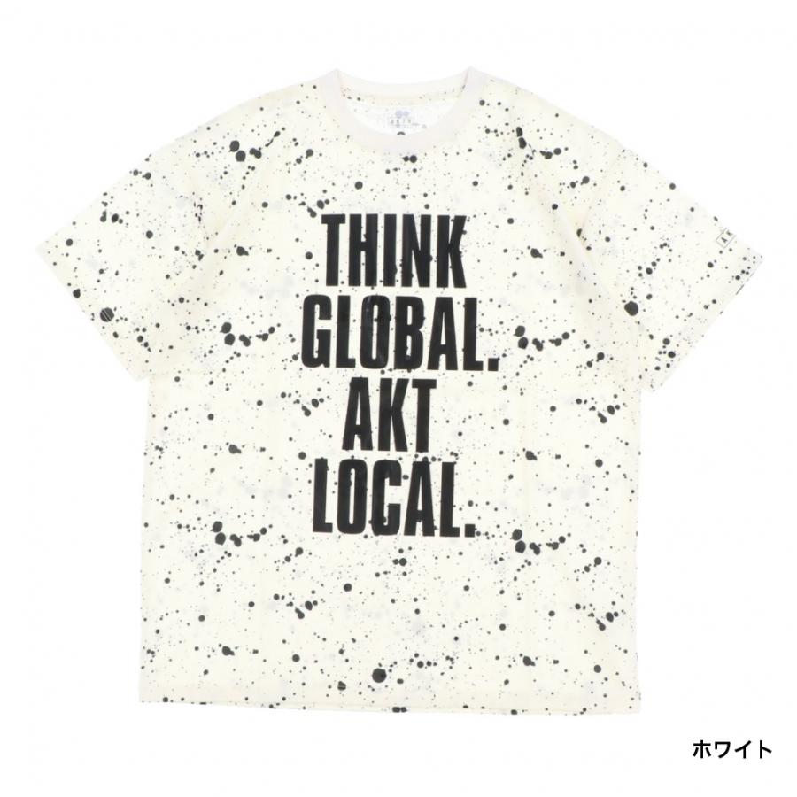 アクター メンズ レディス バスケットボール 半袖Tシャツ SPLASH AKT LOCAL SPORTS TEE 223-011005 AKTR｜alpen-group｜03