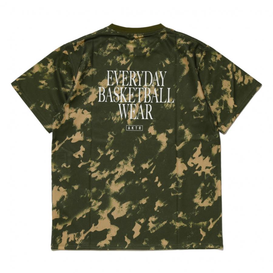 アクター メンズ レディス バスケットボール 半袖Tシャツ GHOST CAMO E.B. SPORTS TEE 222-012005 AKTR｜alpen-group｜05