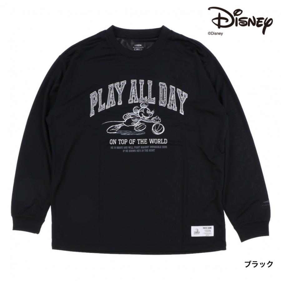 Disney（ディズニー） メンズ レディス バスケットボール 長袖Tシャツ