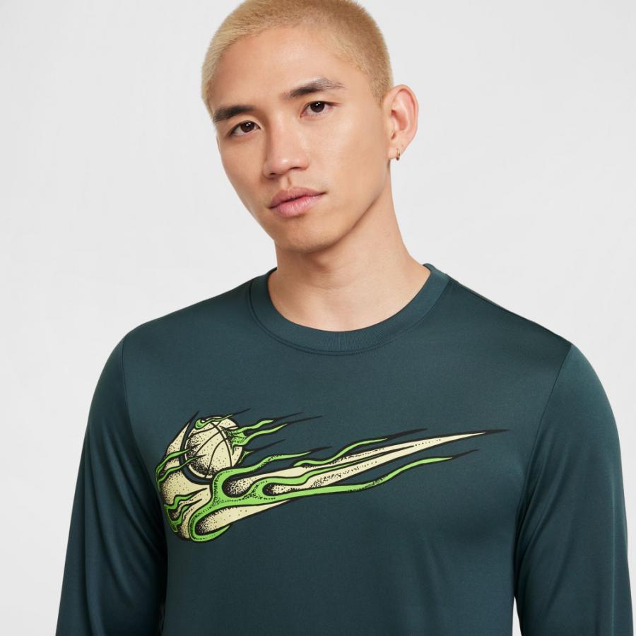 NIKE（ナイキ） メンズ レディス バスケットボール 長袖Tシャツ AS M