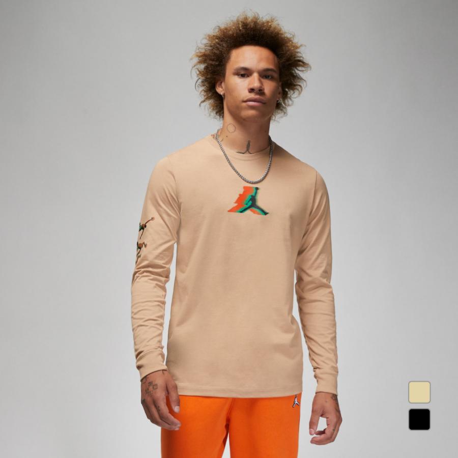 ジョーダン メンズ レディス バスケットボール 長袖Tシャツ ブランド L 