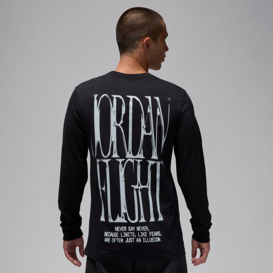 ジョーダン メンズ レディス バスケットボール 長袖Tシャツ ネバー
