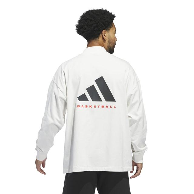 adidas（アディダス） メンズ レディス バスケットボール 長袖Tシャツ
