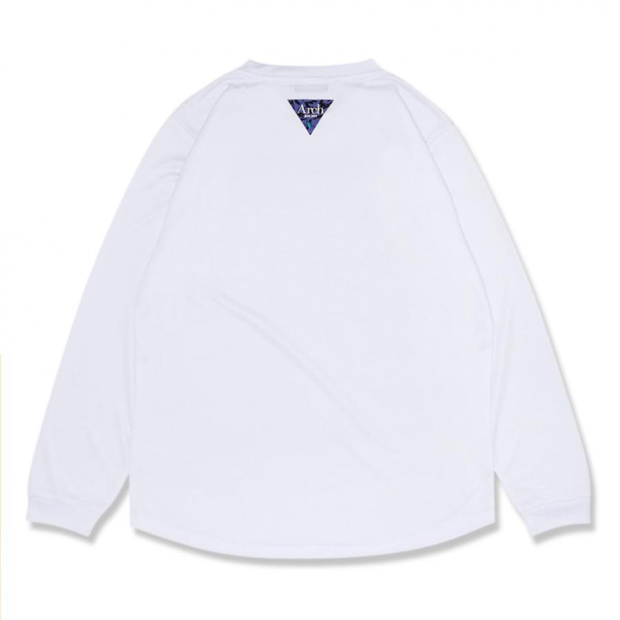 アーチ メンズ レディス バスケットボール 長袖Tシャツ brushed bloom