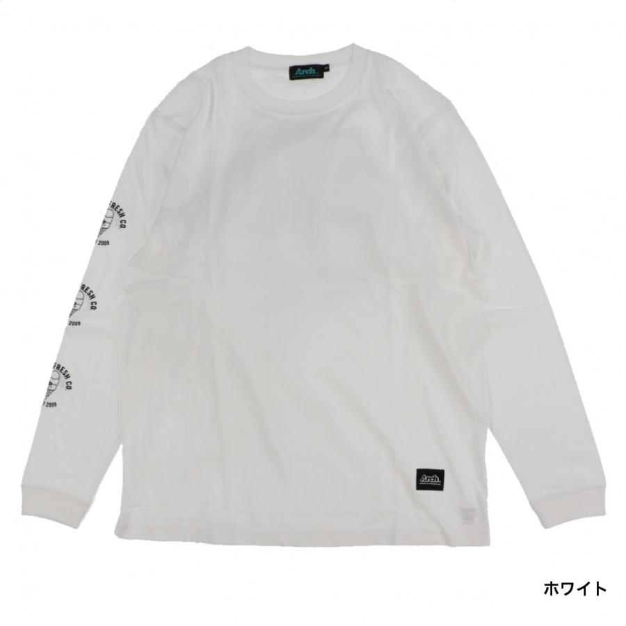 アーチ メンズ レディス バスケットボール 長袖Tシャツ scoop ice