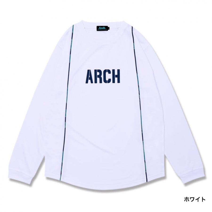 アーチ メンズ レディス バスケットボール 長袖Tシャツ tiger stripe