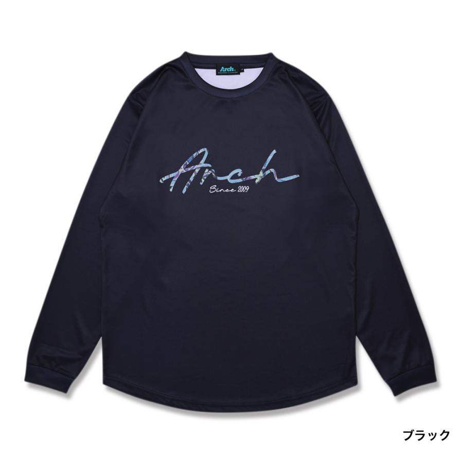 アーチ メンズ レディス バスケットボール 長袖Tシャツ gobelin fabric