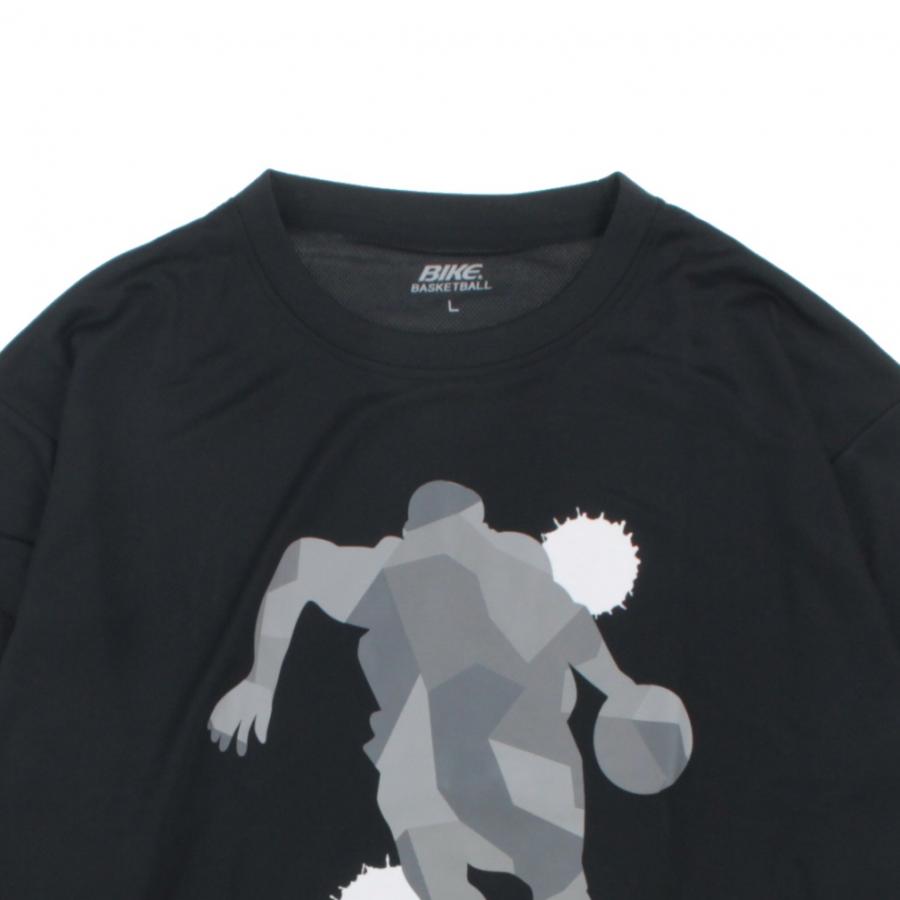 BIKE（バイク） メンズ レディス バスケットボール 長袖Tシャツ ナガソ