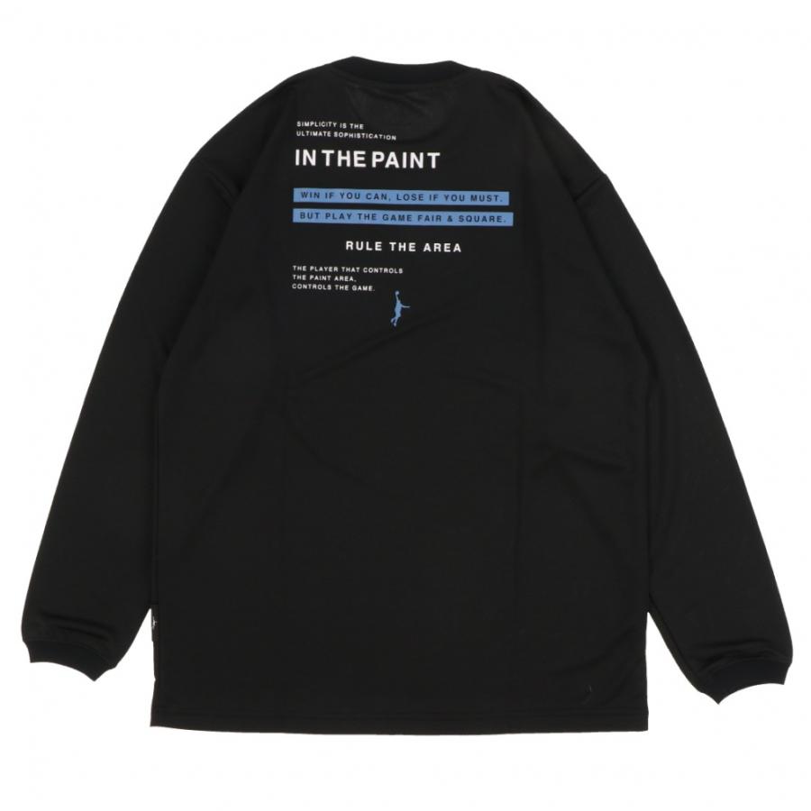 インザペイント メンズ レディス バスケットボール 長袖Tシャツ ロング