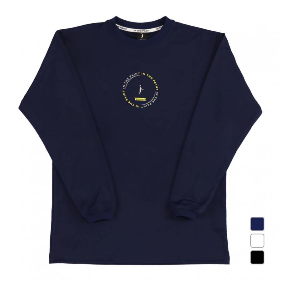 インザペイント メンズ レディス バスケットボール 長袖Tシャツ