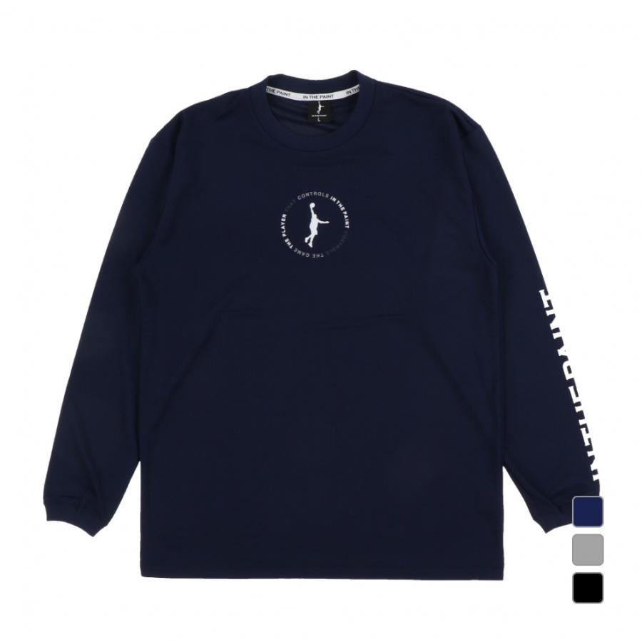 インザペイント メンズ レディス バスケットボール 長袖Tシャツ ロング