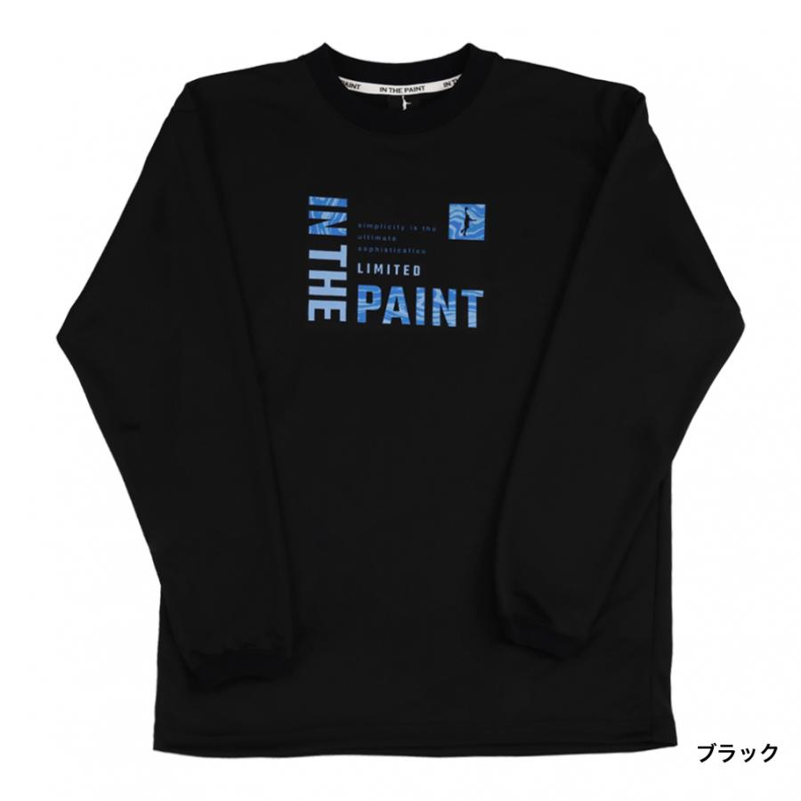 インザペイント メンズ レディス バスケットボール 長袖Tシャツ