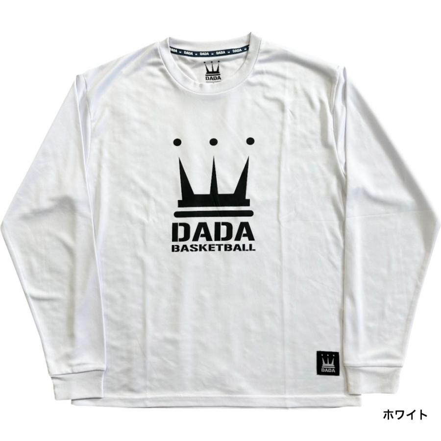 DADA メンズ レディス バスケットボール ロングTシャツ CROWN