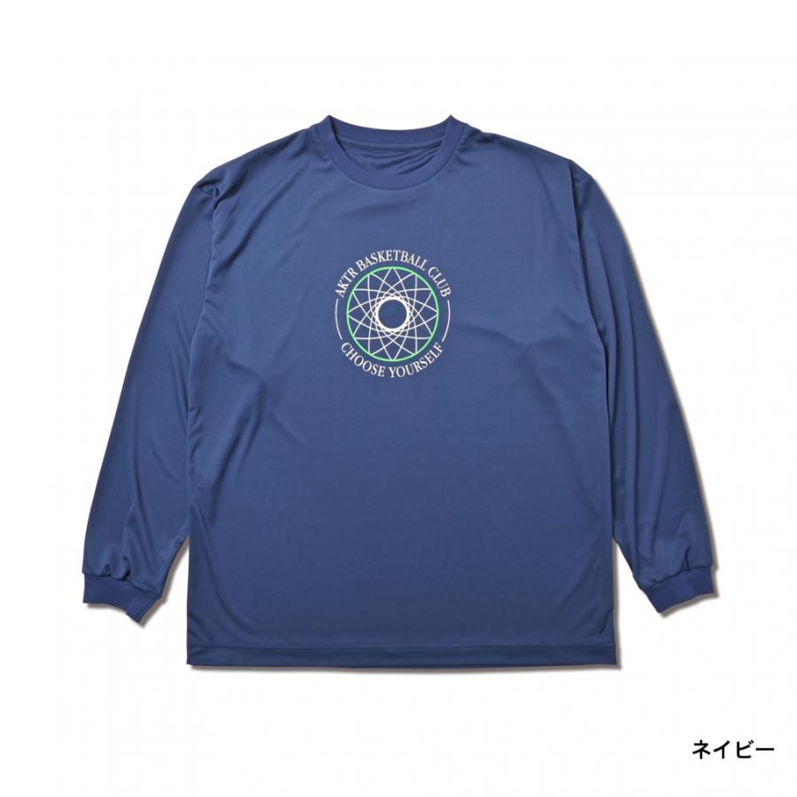 アクター メンズ レディス バスケットボール 長袖Tシャツ RETRO-CHIC EMBLEM L/S SPORTS TEE 123-037005 AKTR｜alpen-group｜02