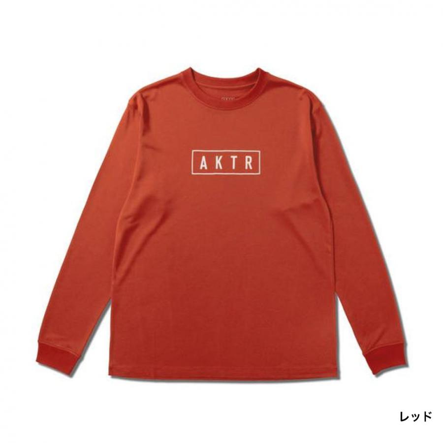 AKTR（アクター） メンズ レディス バスケットボール 長袖Tシャツ LOGO