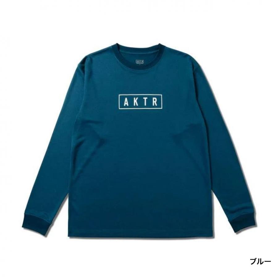 AKTR（アクター） メンズ レディス バスケットボール 長袖Tシャツ LOGO