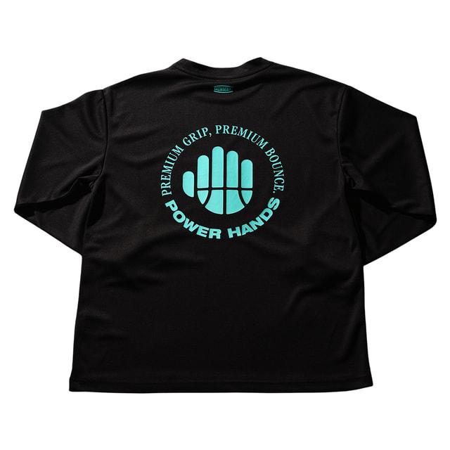 タチカラ メンズ レディス バスケットボールウェア 長袖Tシャツ POWER