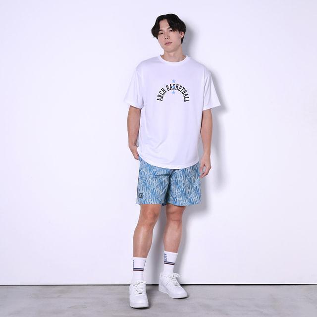 アーチ メンズ レディス バスケットボール ハーフパンツ Arch three