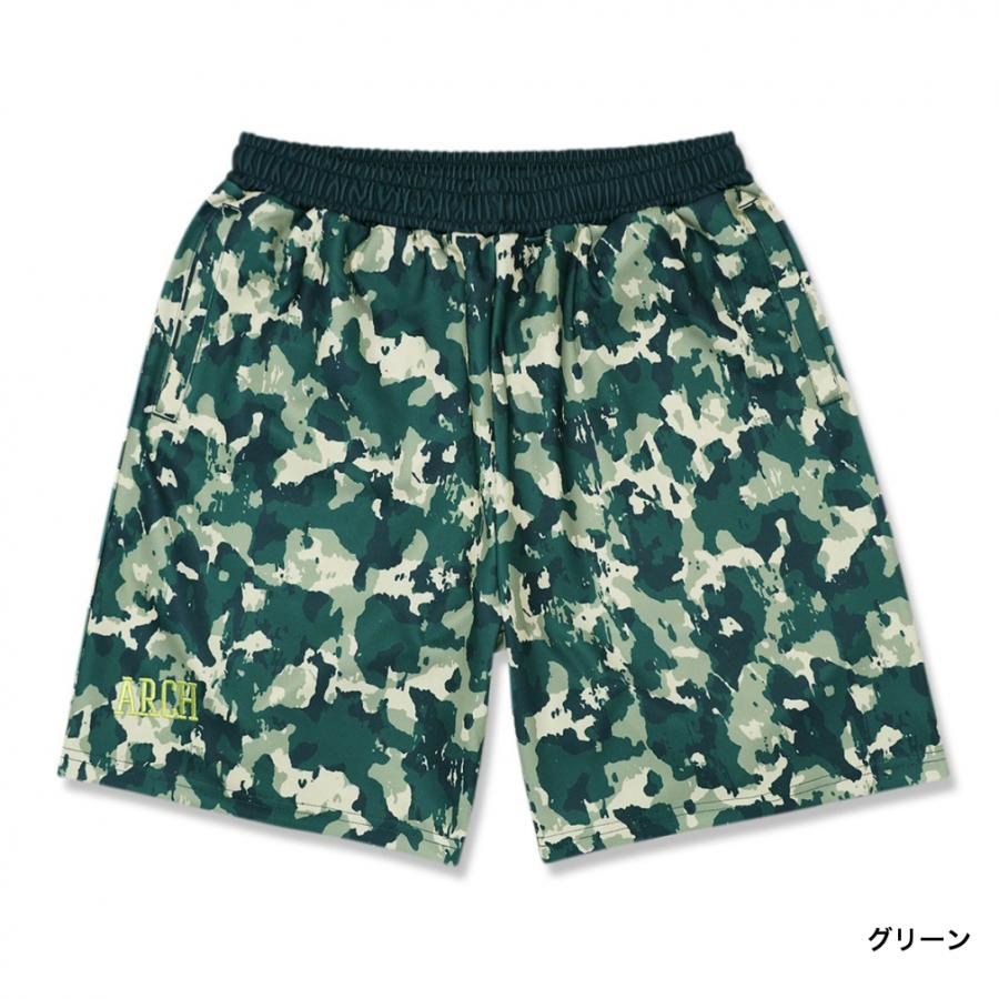 アーチ メンズ レディス バスケットボール ハーフパンツ watercolor