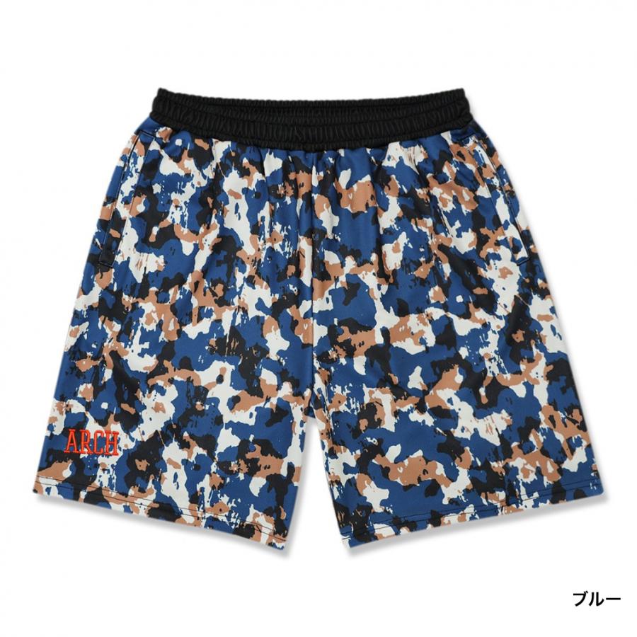 アーチ メンズ レディス バスケットボール ハーフパンツ watercolor