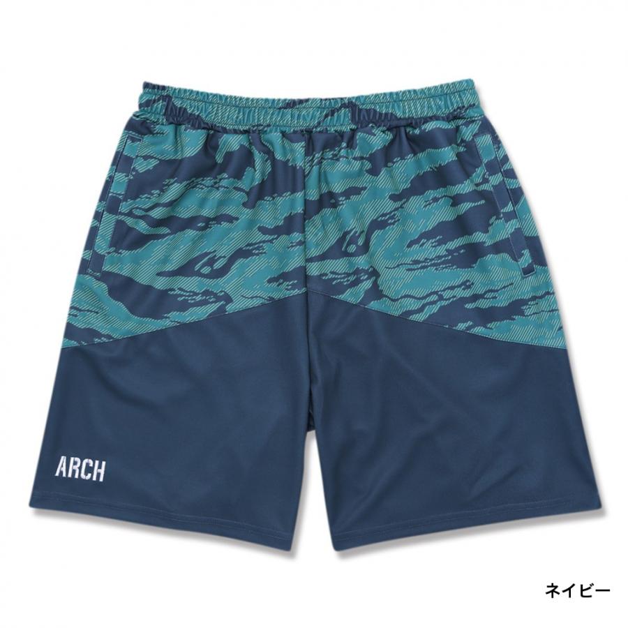 アーチ メンズ レディス バスケットボール ハーフパンツ tiger stripe
