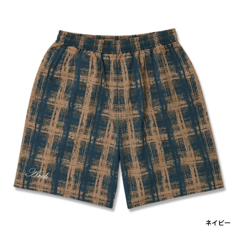 アーチ メンズ レディス バスケットボール ハーフパンツ cursive logo