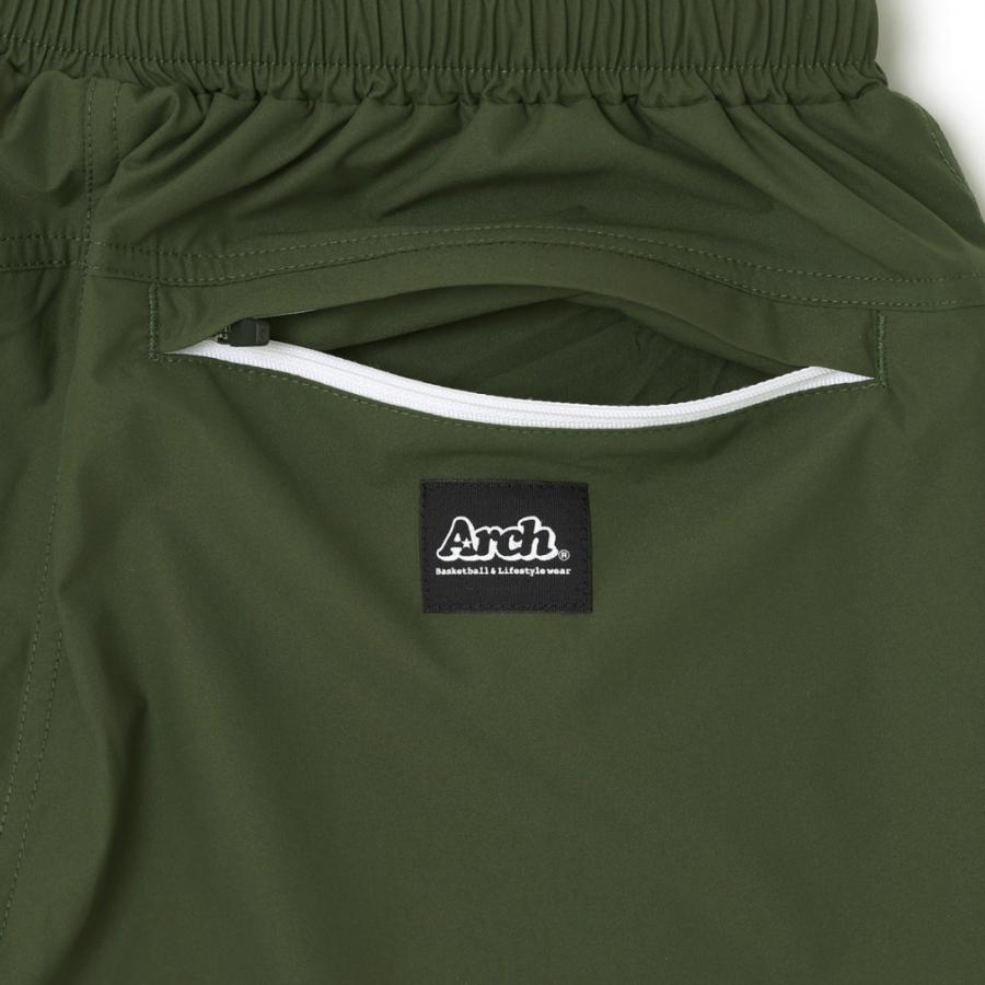 アーチ メンズ レディス バスケットボール ハーフパンツ solid color