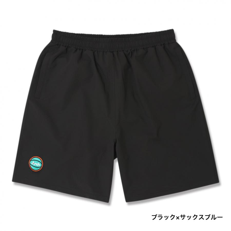 アーチ メンズ レディス バスケットボール ハーフパンツ solid color