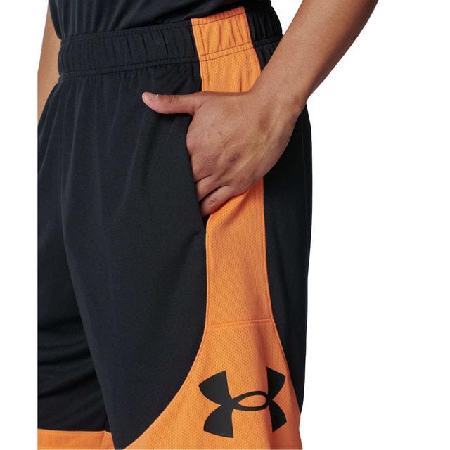 Under Armour ラガーパンツ M 黒/オレンジ UNDER ARMOUR（アンダーアーマー） メンズ レディス バスケットボール