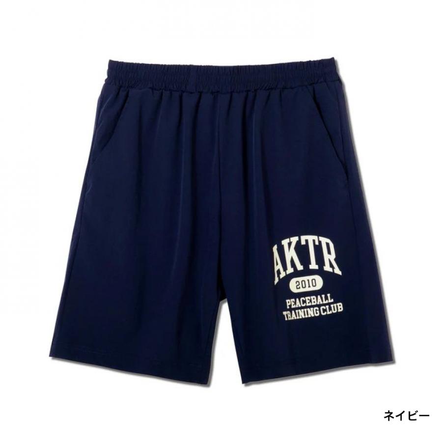 AKTR ネイビー ショートパンツ AKTR（アクター） メンズ レディス バスケットボール ハーフパンツ
