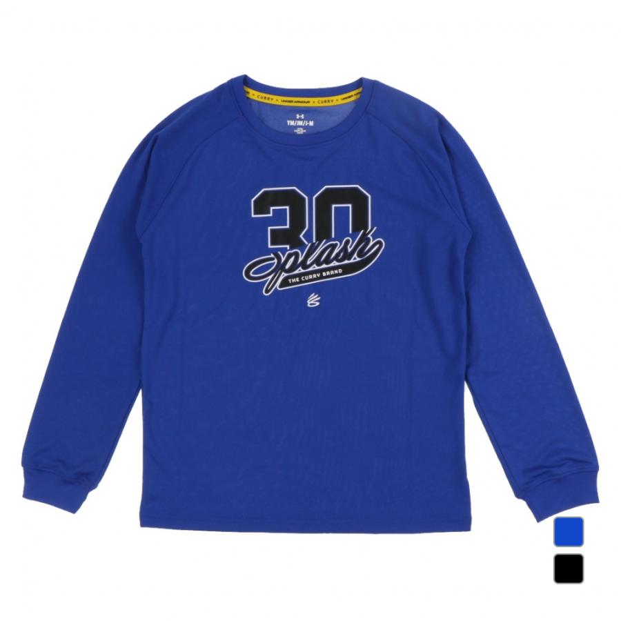 UNDER ARMOUR（アンダーアーマー） ジュニア キッズ・子供 バスケットボール 長袖Tシャツ カリー テック グラフィック ロング ...