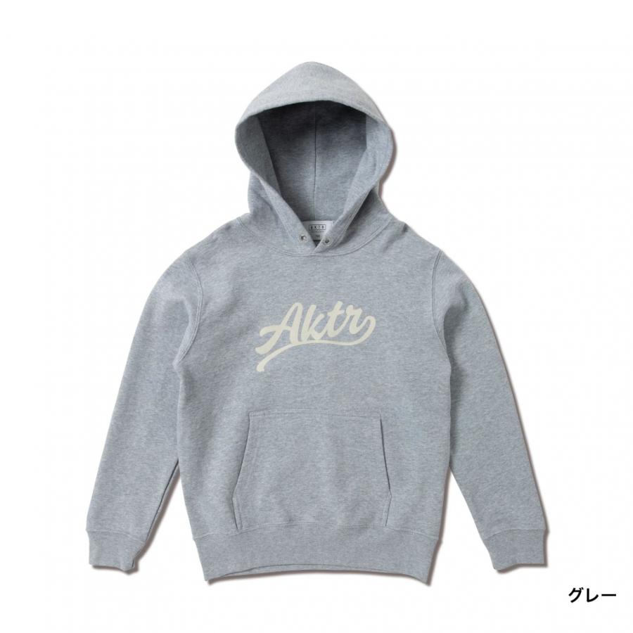 バスケットパーカー ジュニア キッズ ウェア  秋冬物 アクター AKTR KIDS SCRIPT LOGO SWEAT PU AKTR（アクター） ジュニア バスケットボール パーカー KIDS SCRIPT