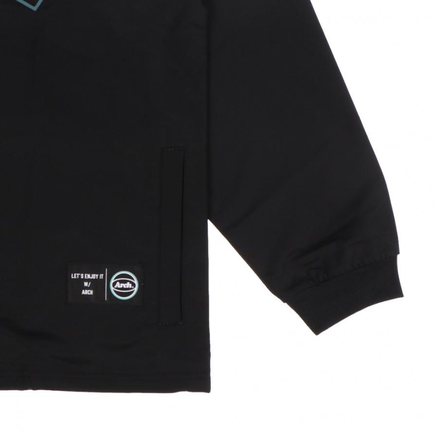 アーチ メンズ レディス バスケットボール パーカー college logo wind crewneck shirt T725 カレッジロゴ ウィンド クルーネックシャツ Archの画像