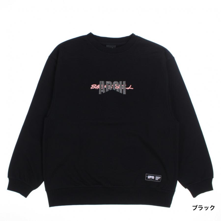 アーチ メンズ レディス バスケットボール トレーナー Arch rise up sweat crewneck T725 クルーネック スウェット Archの画像