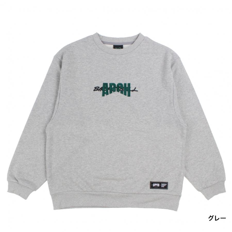 アーチ メンズ レディス バスケットボール トレーナー Arch rise up sweat crewneck T725 クルーネック スウェット Archの画像