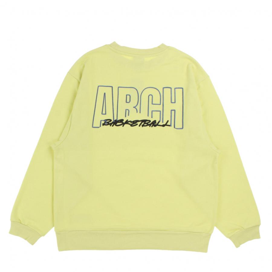 アーチ メンズ レディス バスケットボール トレーナー Arch rise up sweat crewneck T725 クルーネック スウェット Archの画像