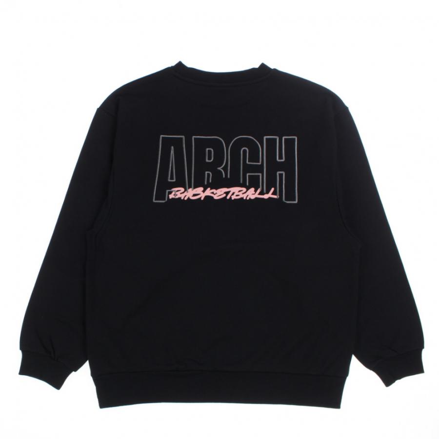 アーチ メンズ レディス バスケットボール トレーナー Arch rise up sweat crewneck T725 クルーネック スウェット Archの画像