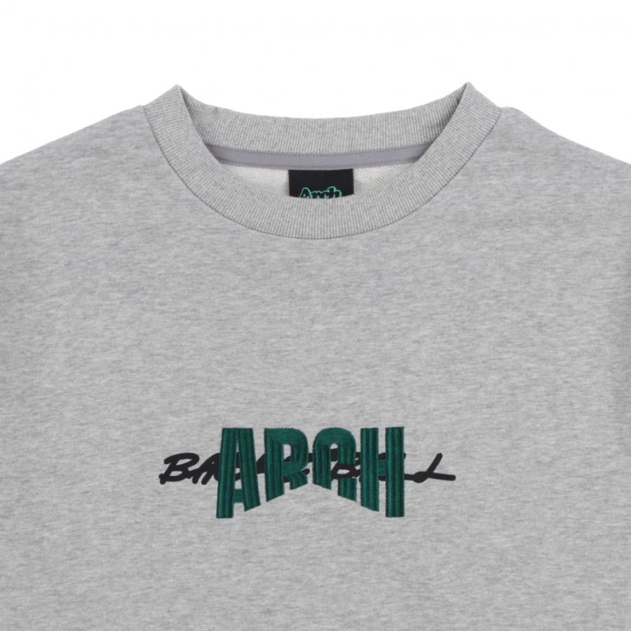 アーチ メンズ レディス バスケットボール トレーナー Arch rise up sweat crewneck T725 クルーネック スウェット Archの画像