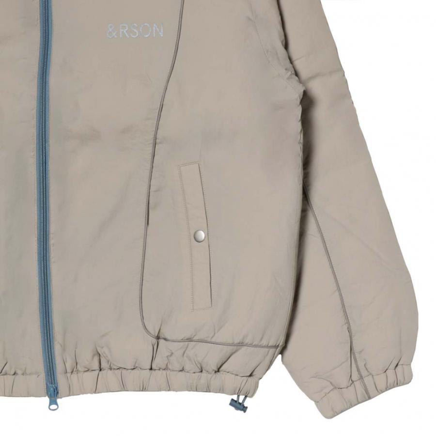 アンダーソン メンズ レディス バスケットボール トレーナー STANDARD PADDED TRACK JACKET FJP0014 : グレー \u0026RSONの画像