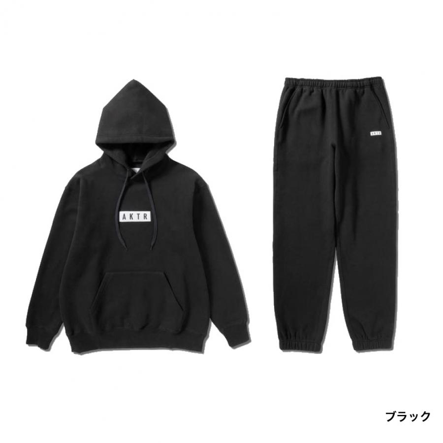 AKTR アクター メンズ レディス 上下セット LOGO SWEAT プル