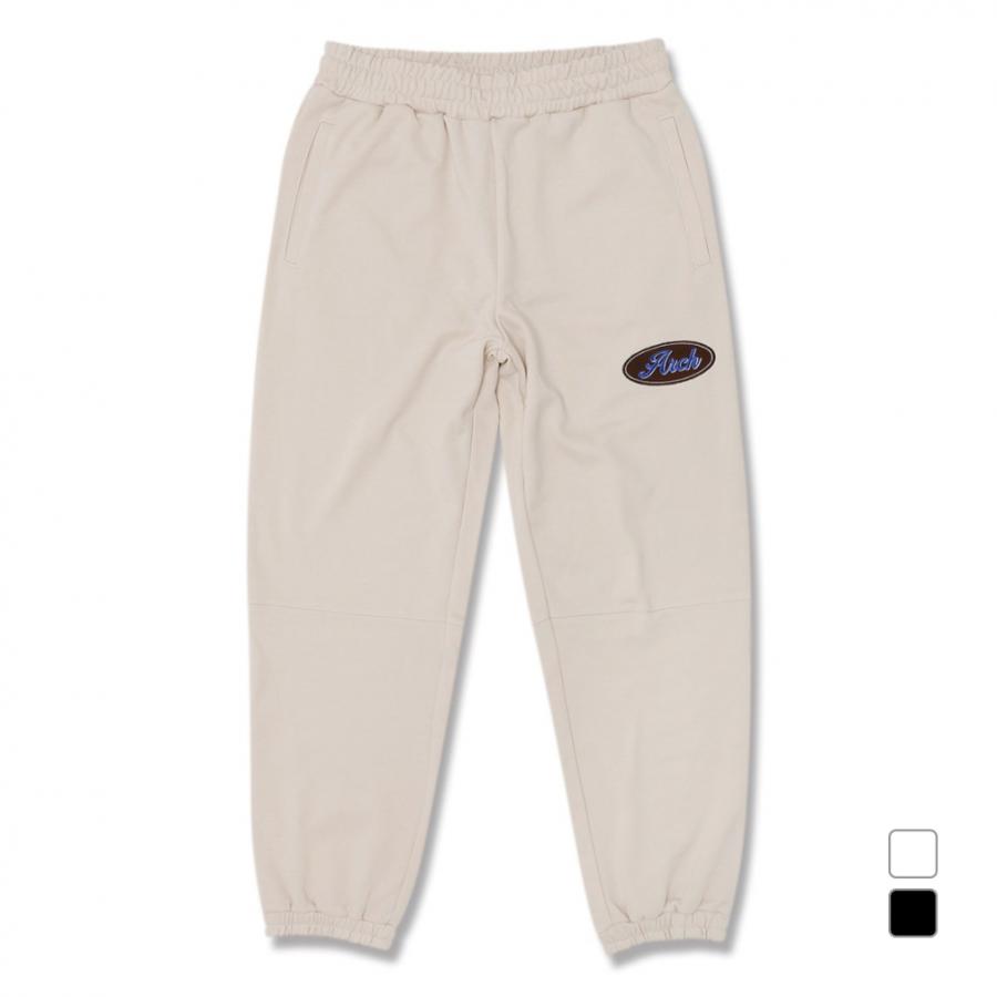 アーチ メンズ レディス バスケットボール スウェットパンツ oval logo