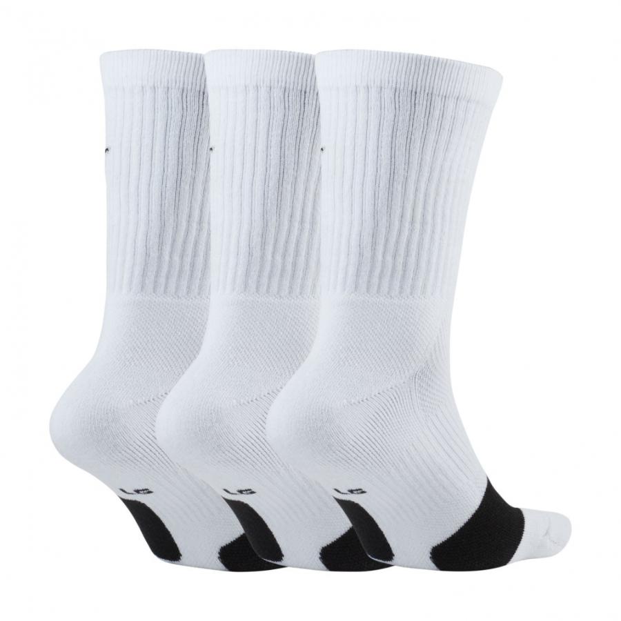 ナイキ メンズ バスケットボール ソックス 靴下 Nike Everyday Crew Basketball Socks - 3 Pack - White/Grey/Black NIKE（ナイキ） メンズ レディス バスケットボール ソックス