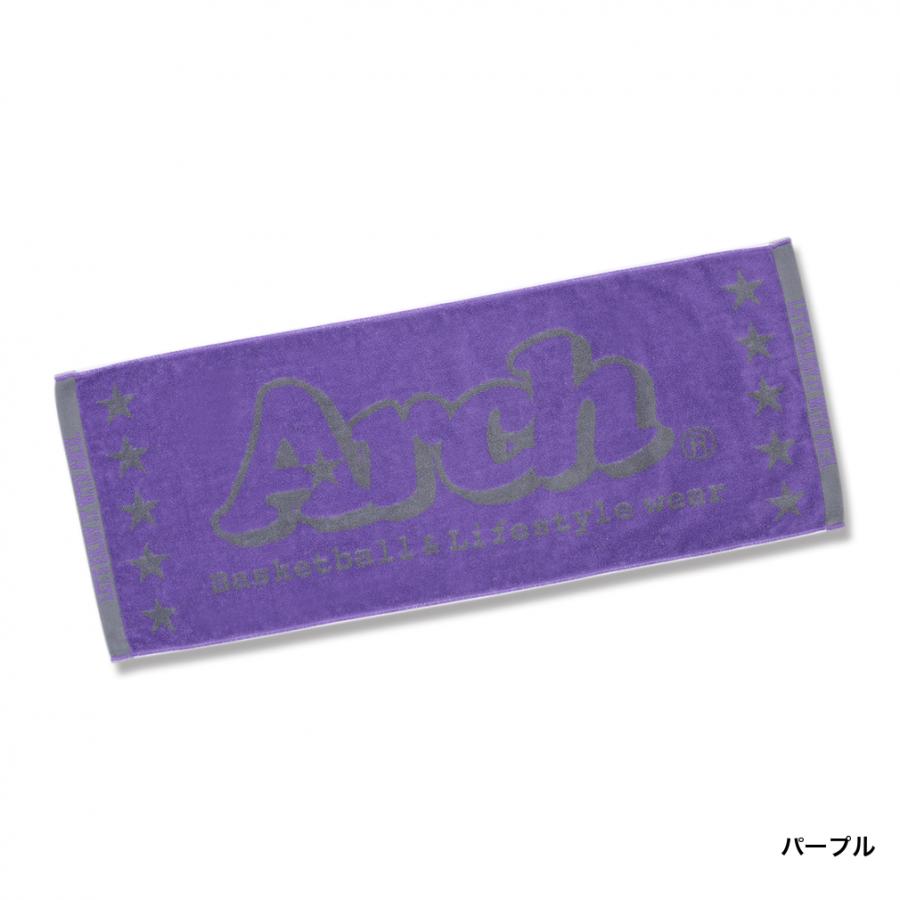 アーチ バスケットボール タオル basic logo jacquard towel