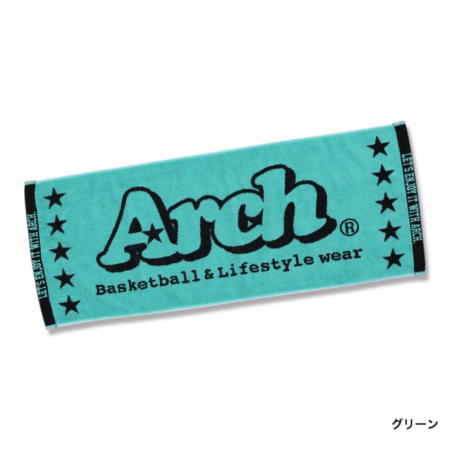 アーチ バスケットボール タオル basic logo jacquard towel